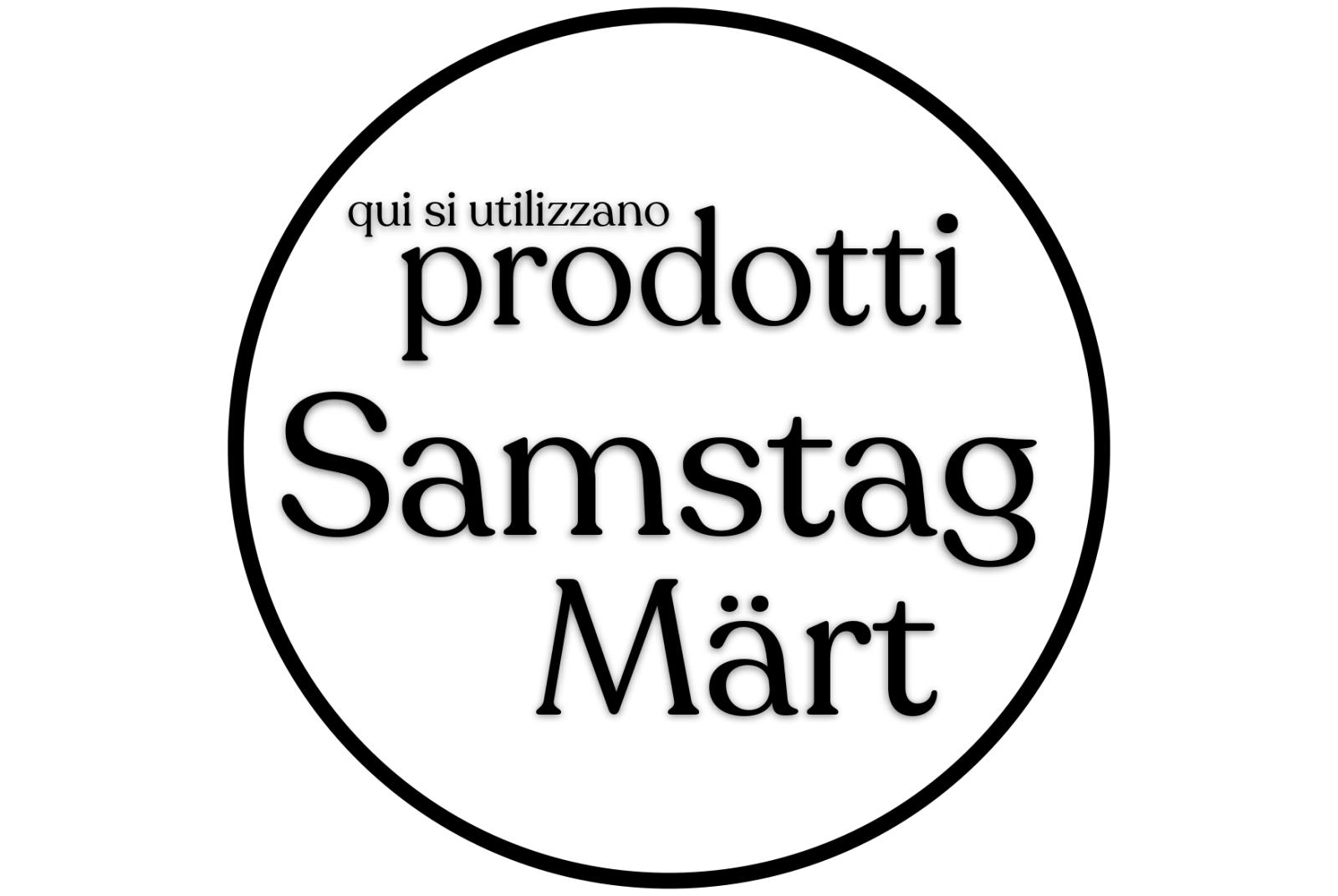 Qui si utilizzano prodotti Samstag Märt – Gressoney