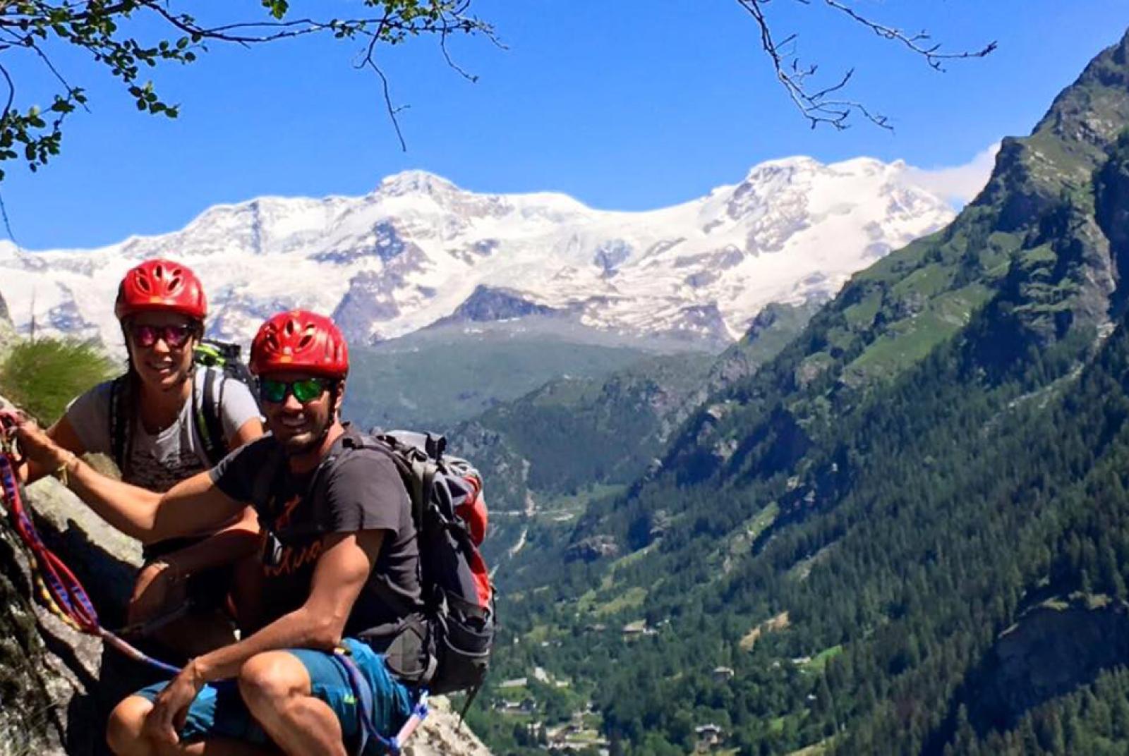 DISCOVER THE FERRATA OF GRESSONEY WITH THE ALPINE GUIDES